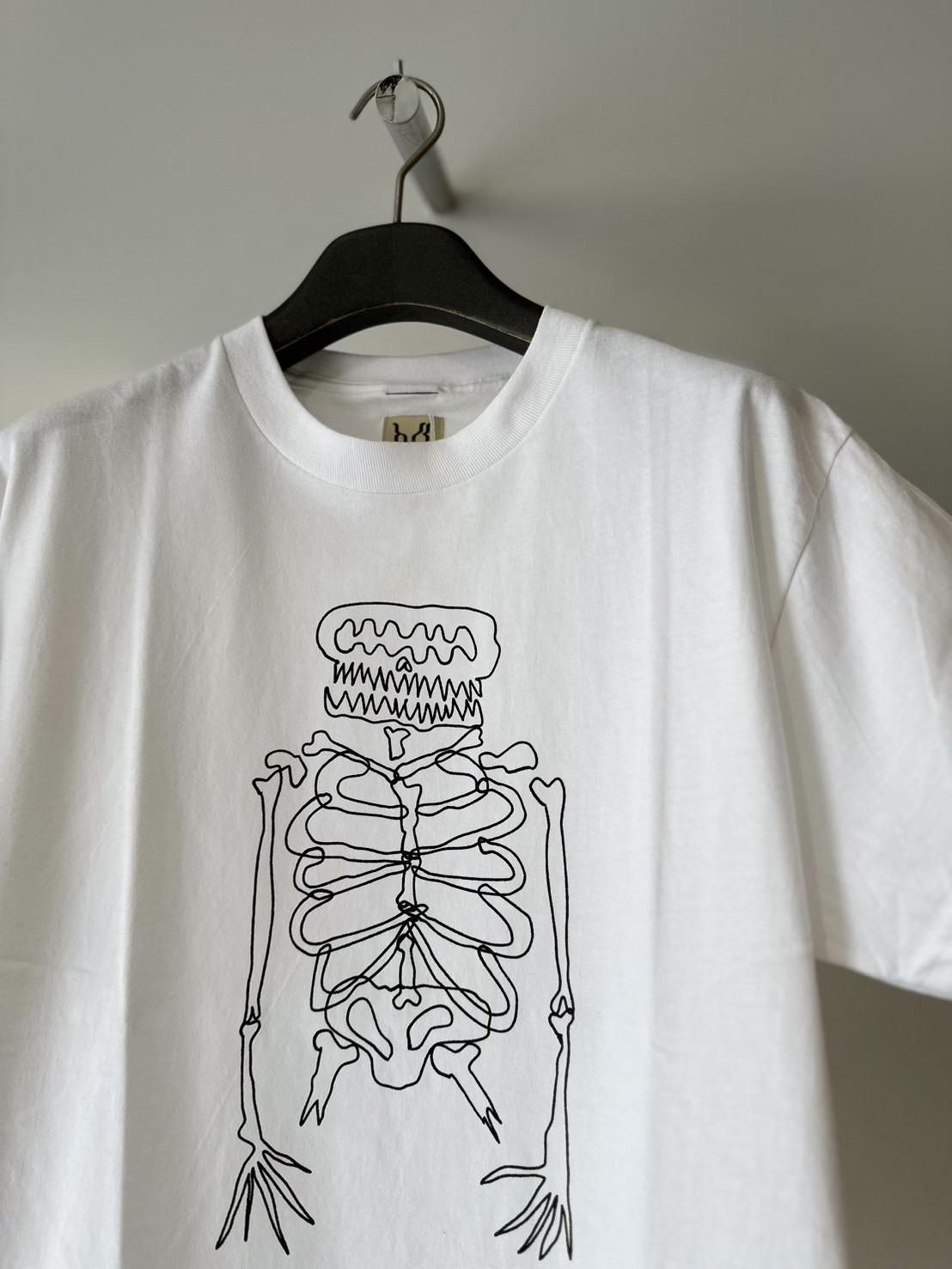 High Scream Center<br />SKELETON TEE / WHITE<img class='new_mark_img2' src='https://img.shop-pro.jp/img/new/icons47.gif' style='border:none;display:inline;margin:0px;padding:0px;width:auto;' />