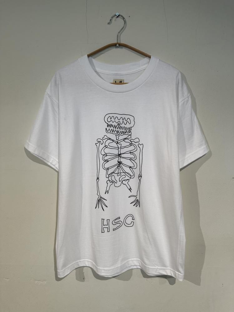High Scream Center<br />SKELETON TEE / WHITE<img class='new_mark_img2' src='https://img.shop-pro.jp/img/new/icons47.gif' style='border:none;display:inline;margin:0px;padding:0px;width:auto;' />