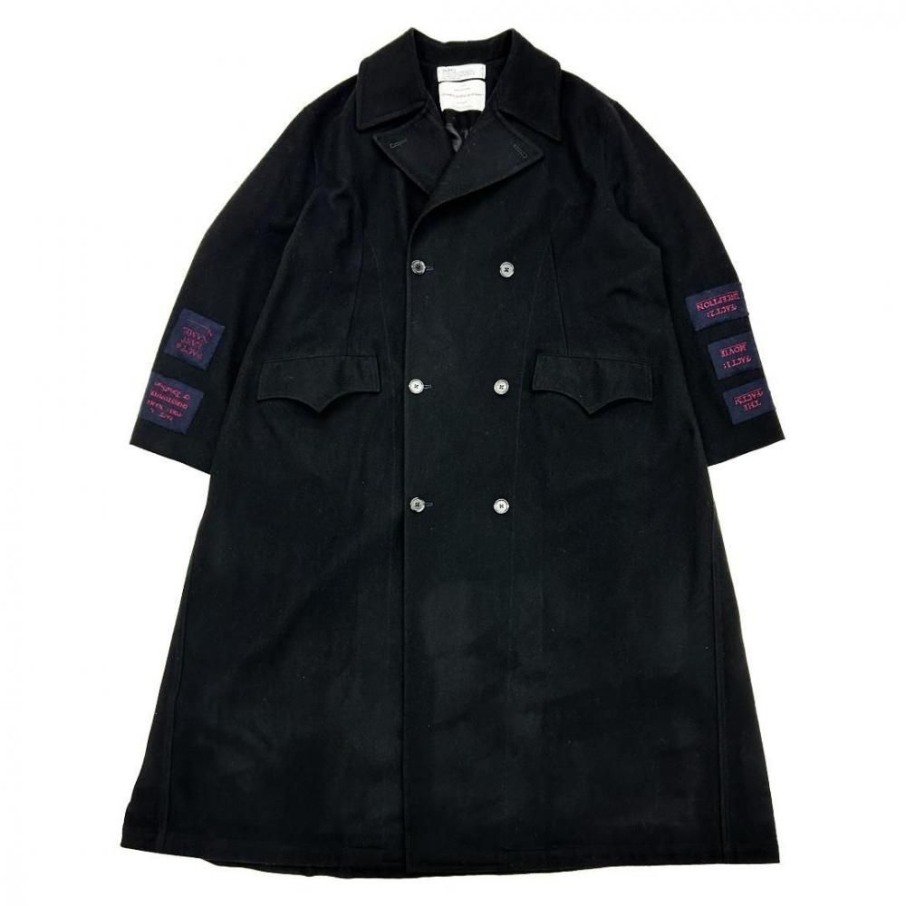 DAIRIKU<br />BATMAN Drape Long P-coat / Black<img class='new_mark_img2' src='https://img.shop-pro.jp/img/new/icons14.gif' style='border:none;display:inline;margin:0px;padding:0px;width:auto;' />