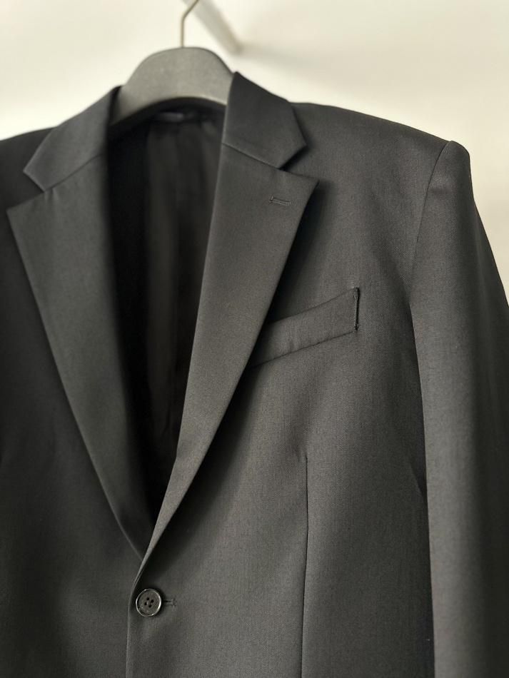 DAIRIKU<br />Dominic  Wide Tailored Jacket & TATTOO Adjuster Wide Slacks SET / Black<img class='new_mark_img2' src='https://img.shop-pro.jp/img/new/icons14.gif' style='border:none;display:inline;margin:0px;padding:0px;width:auto;' />