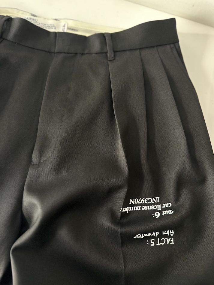 DAIRIKU<br />Dominic  Wide Tailored Jacket & TATTOO Adjuster Wide Slacks SET / Black<img class='new_mark_img2' src='https://img.shop-pro.jp/img/new/icons14.gif' style='border:none;display:inline;margin:0px;padding:0px;width:auto;' />