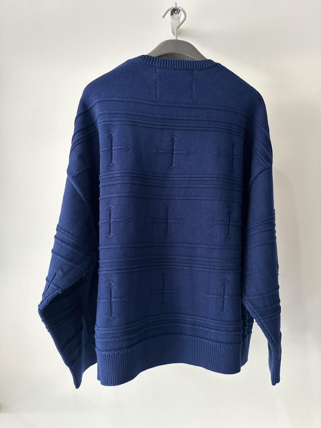 DAIRIKU<br />Docking Lettered Knit / Bordeaux&Navy<img class='new_mark_img2' src='https://img.shop-pro.jp/img/new/icons14.gif' style='border:none;display:inline;margin:0px;padding:0px;width:auto;' />