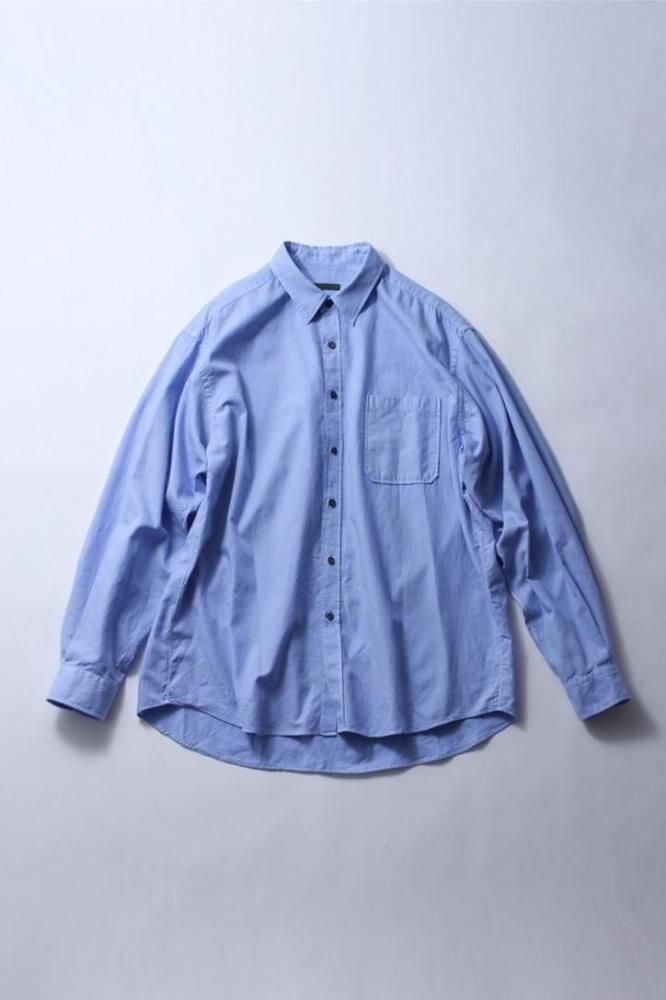 soe<br />Garment Dyed Dad Shirts / SAX<img class='new_mark_img2' src='https://img.shop-pro.jp/img/new/icons14.gif' style='border:none;display:inline;margin:0px;padding:0px;width:auto;' />