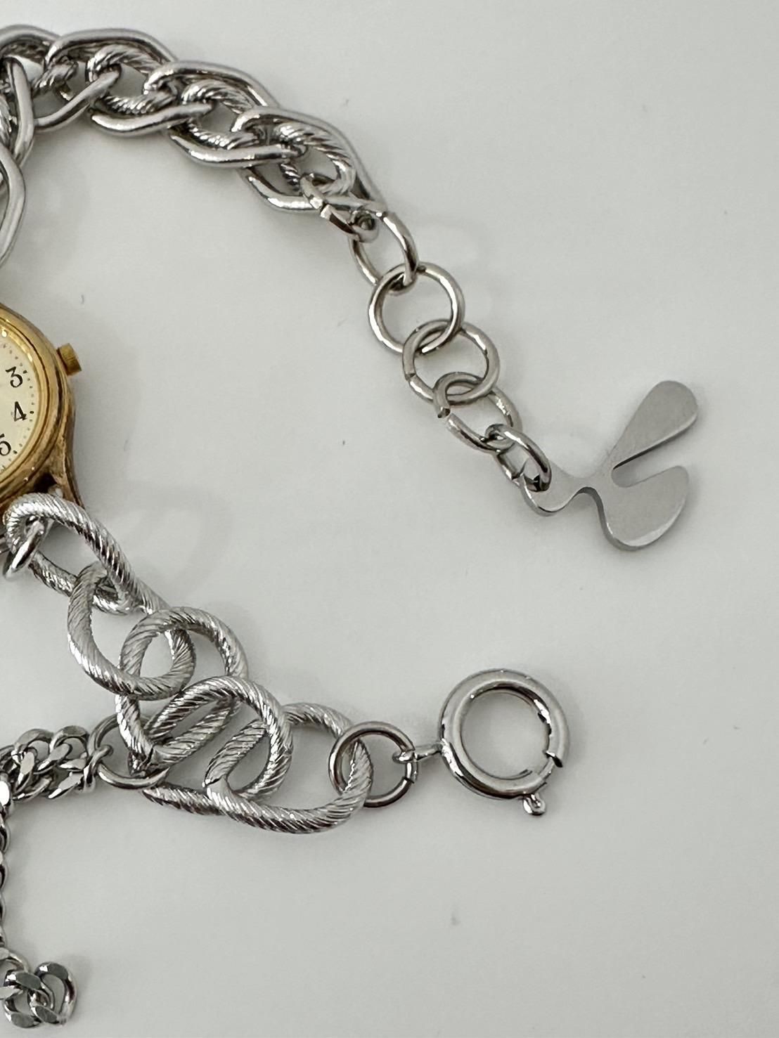 HIDAKA<br />TIMELESS WATCH BRACELET / SILVER<img class='new_mark_img2' src='https://img.shop-pro.jp/img/new/icons47.gif' style='border:none;display:inline;margin:0px;padding:0px;width:auto;' />