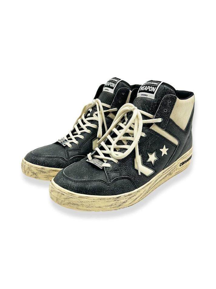 DAIRIKU<br />CONVERSE x DAIRIKU (WEAPON HI) / Black<img class='new_mark_img2' src='https://img.shop-pro.jp/img/new/icons14.gif' style='border:none;display:inline;margin:0px;padding:0px;width:auto;' />