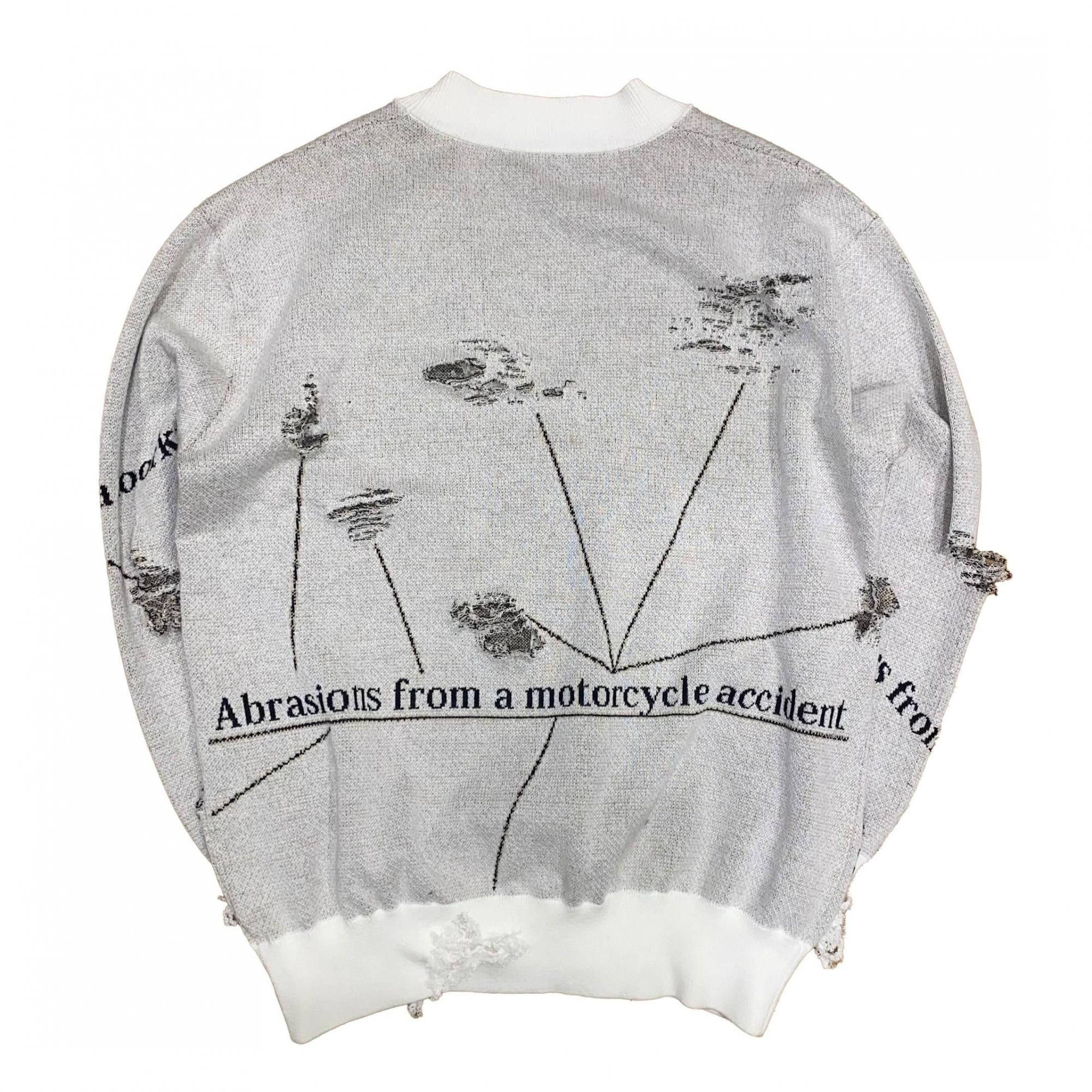 LITTLE.BEDROOM<br />damage alert cardigan / white<img class='new_mark_img2' src='https://img.shop-pro.jp/img/new/icons14.gif' style='border:none;display:inline;margin:0px;padding:0px;width:auto;' />