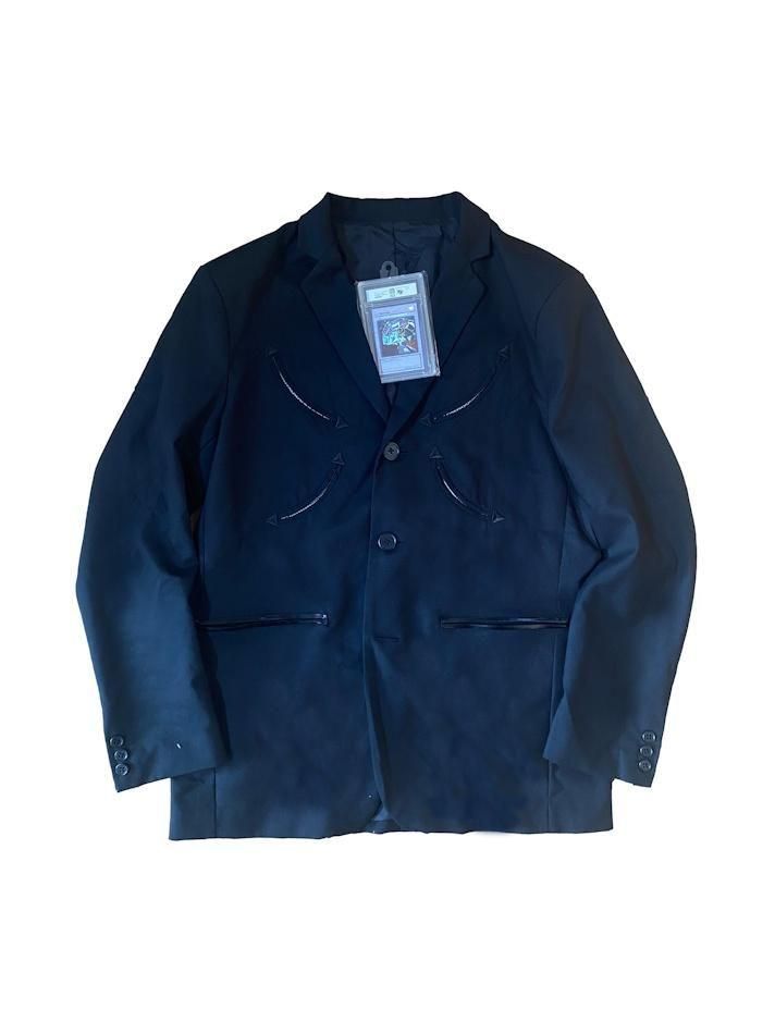 LITTLE.BEDROOM<br />western tech tailored jacket & western tech slacks / black<img class='new_mark_img2' src='https://img.shop-pro.jp/img/new/icons14.gif' style='border:none;display:inline;margin:0px;padding:0px;width:auto;' />