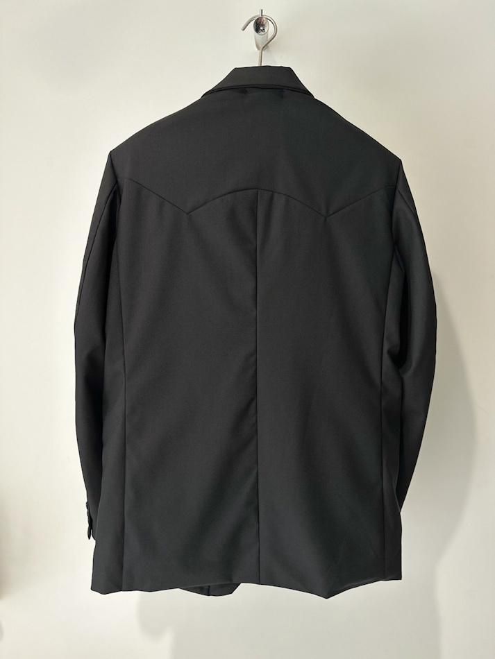 LITTLE.BEDROOM<br />western tech tailored jacket & western tech slacks / black<img class='new_mark_img2' src='https://img.shop-pro.jp/img/new/icons14.gif' style='border:none;display:inline;margin:0px;padding:0px;width:auto;' />
