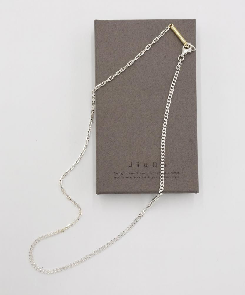 JIEDA<br />925 SILVER SWITCHING NECKLACE / SILVER<img class='new_mark_img2' src='https://img.shop-pro.jp/img/new/icons14.gif' style='border:none;display:inline;margin:0px;padding:0px;width:auto;' />