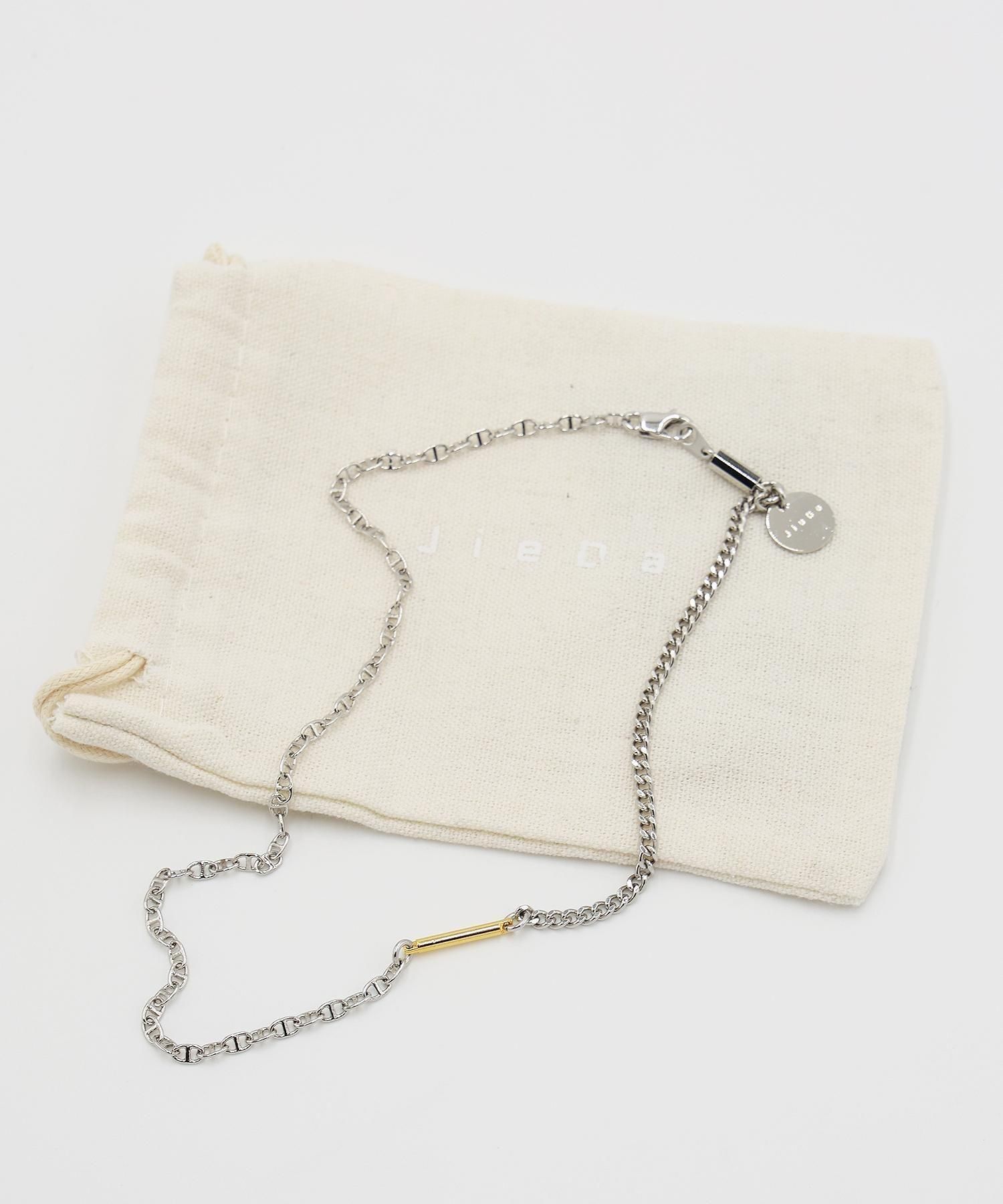 JIEDA<br />THIN SWITCHING NECKLACE / SILVER<img class='new_mark_img2' src='https://img.shop-pro.jp/img/new/icons14.gif' style='border:none;display:inline;margin:0px;padding:0px;width:auto;' />