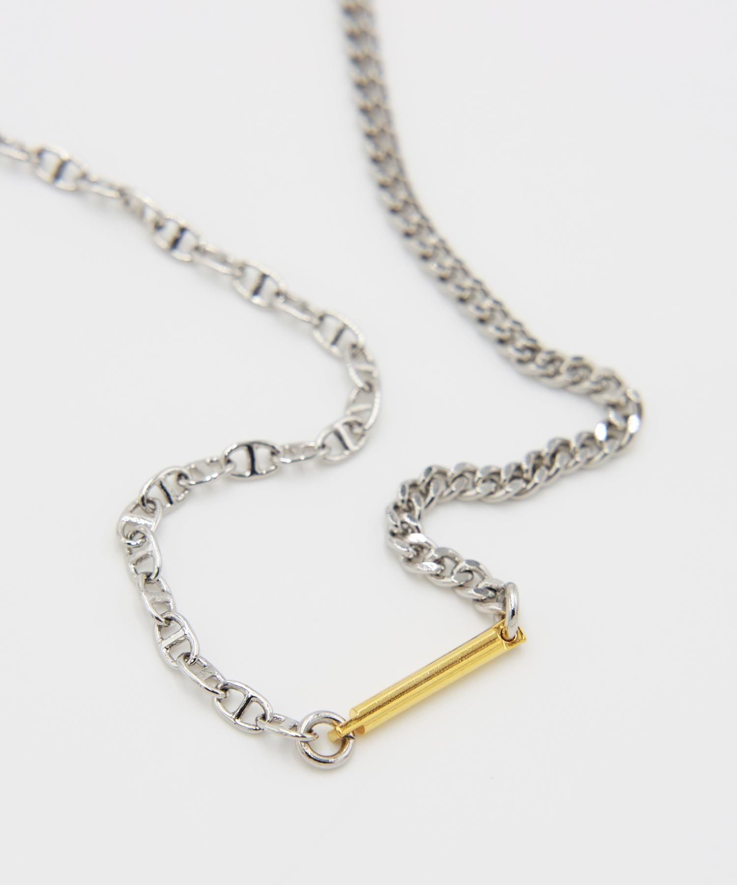 JIEDA<br />THIN SWITCHING NECKLACE / SILVER<img class='new_mark_img2' src='https://img.shop-pro.jp/img/new/icons14.gif' style='border:none;display:inline;margin:0px;padding:0px;width:auto;' />