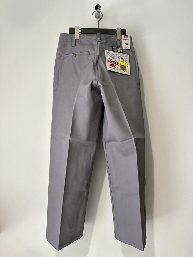 BEN DAVIS/٥ǥӥ<br />GORILLA CUT PANTS / Light Grey<img class='new_mark_img2' src='https://img.shop-pro.jp/img/new/icons14.gif' style='border:none;display:inline;margin:0px;padding:0px;width:auto;' />