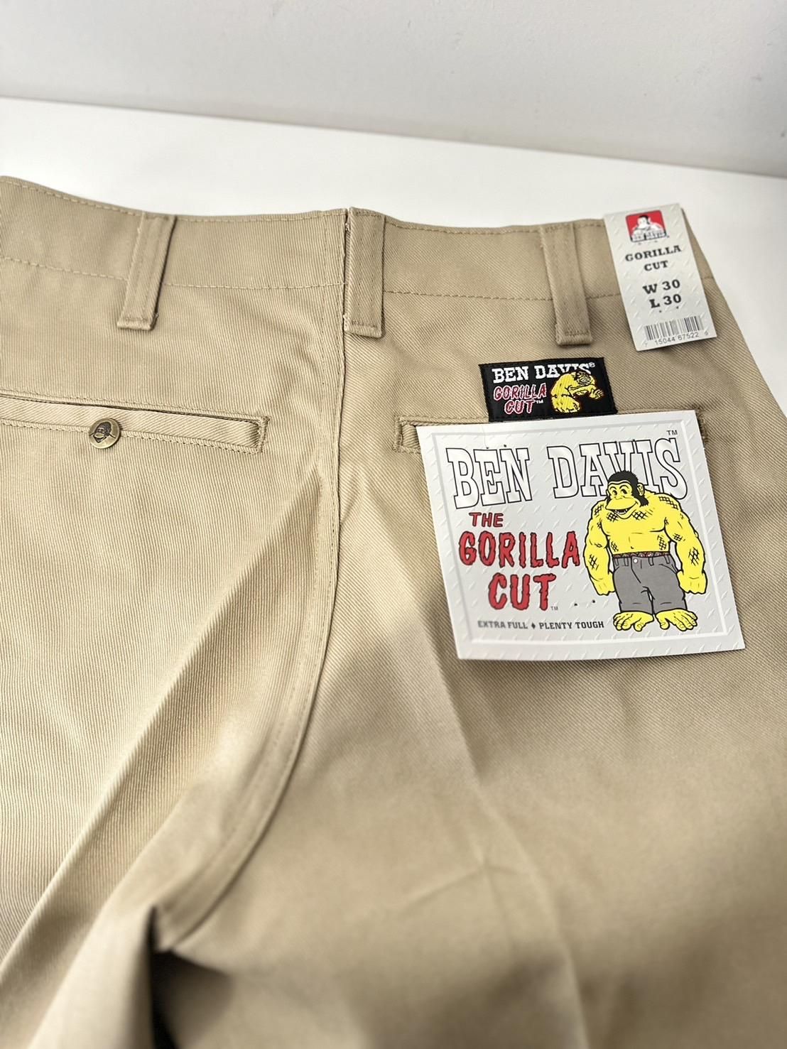 BEN DAVIS/٥ǥӥ<br />GORILLA CUT PANTS / Khaki<img class='new_mark_img2' src='https://img.shop-pro.jp/img/new/icons14.gif' style='border:none;display:inline;margin:0px;padding:0px;width:auto;' />