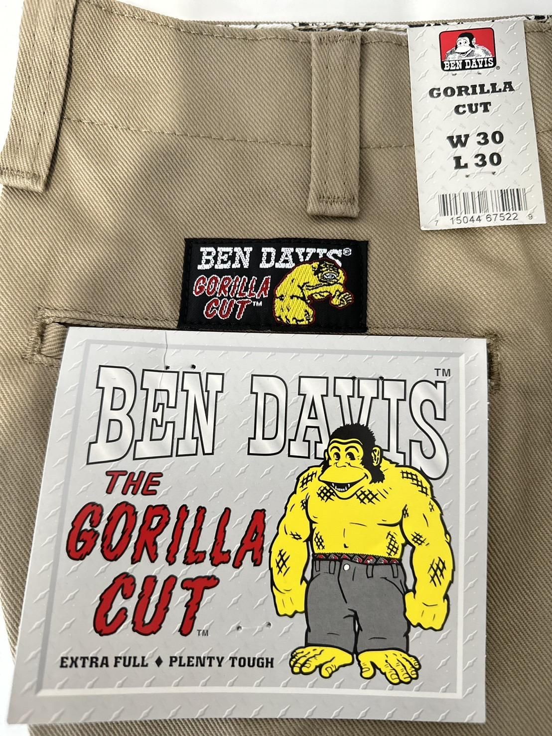 BEN DAVIS/٥ǥӥ<br />GORILLA CUT PANTS / Khaki<img class='new_mark_img2' src='https://img.shop-pro.jp/img/new/icons14.gif' style='border:none;display:inline;margin:0px;padding:0px;width:auto;' />