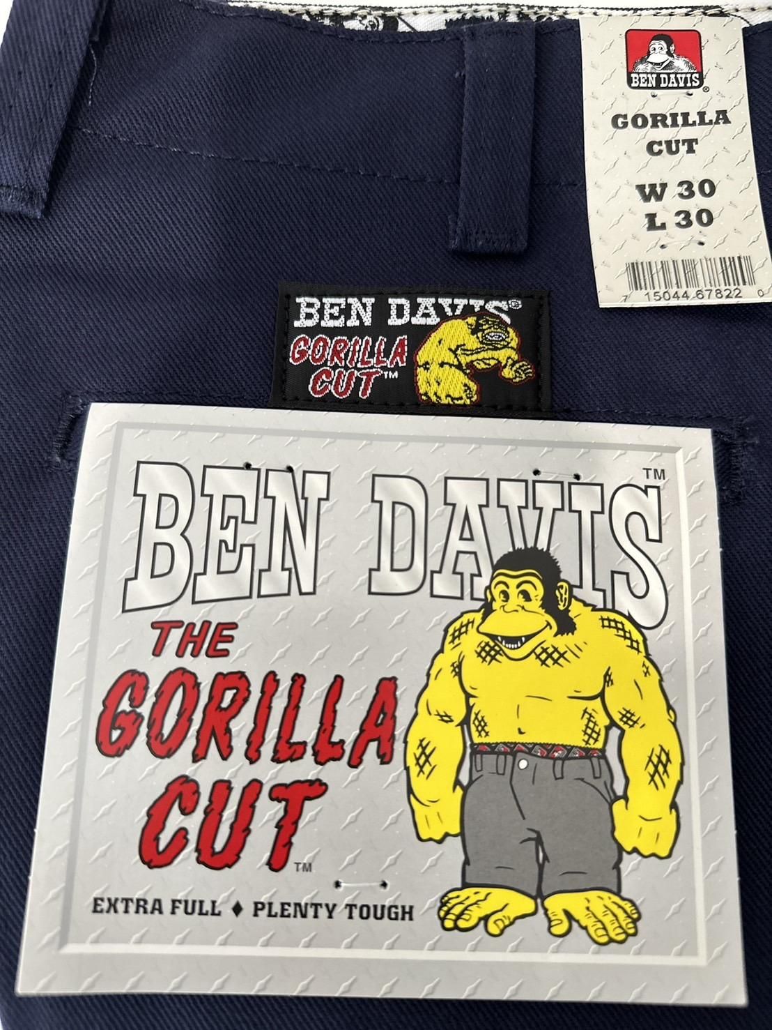 BEN DAVIS/٥ǥӥ<br />GORILLA CUT PANTS / Navy<img class='new_mark_img2' src='https://img.shop-pro.jp/img/new/icons14.gif' style='border:none;display:inline;margin:0px;padding:0px;width:auto;' />