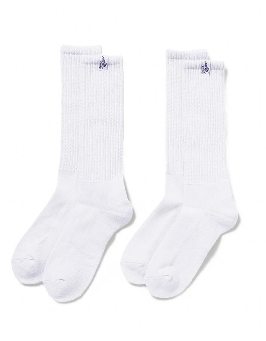 Robert P. miller<br />2P knee socks 25-27cm / WHITE<img class='new_mark_img2' src='https://img.shop-pro.jp/img/new/icons14.gif' style='border:none;display:inline;margin:0px;padding:0px;width:auto;' />