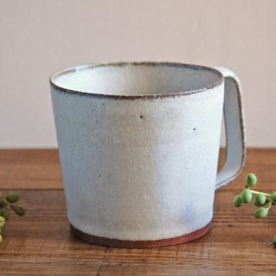 陶器作家hibifukuさんの器・マグカップ・白