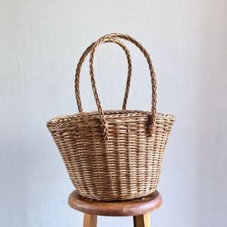 宮本工芸 あけび蔓 あじろ編み かごMサイズ&あずま袋 (宮本工芸 宮本工芸 あけび蔓 あじろ編み かごMサイズ&あずま袋 (宮本工芸