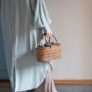 宮本工芸のあけびかご|岩木山で採れる質の良いあけび蔓を使い