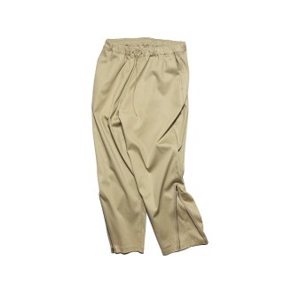 PIQUE TAPERED PANTS / BEIGE