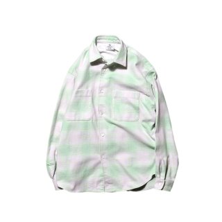 L/S wide tapered shirt
