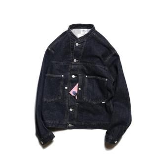 Charcoal black<br>Stand Collar Jacket