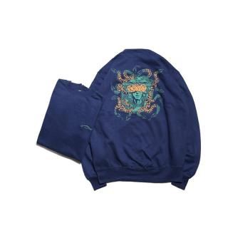 90's Deadstock set-in sleeve <br>Medusa sweatshirt 