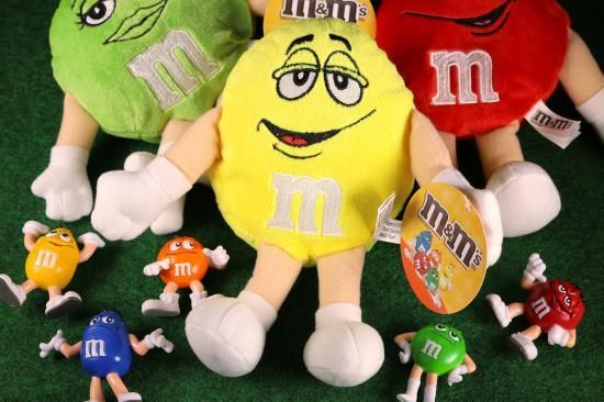 m&m's エムアンドエムズ ビーンドール イエロー 輸入雑貨/海外