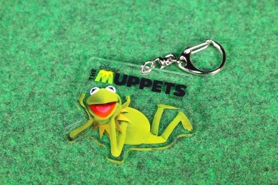 綺麗め カーミット ぬいぐるみ キーホルダー ディズニー マペット