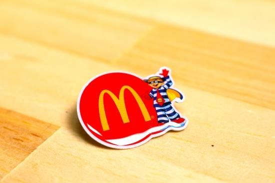 マクドナルド ハンバーグラー　ピンバッジ オリンピック×マクドナルド ピンズ USA 五輪 McDonald's