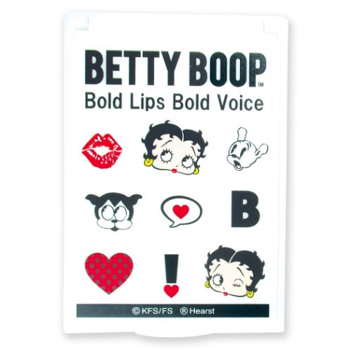 ベティブープ ミニミラー アイコン Betty Boop 輸入雑貨 海外雑貨 直輸入 アメリカ雑貨 子供 ポップ キャラクター かわいい 新潟のアメリカン雑貨屋といえば Honeymustard ハニマスニイガタ