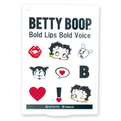 ベティブープ ミニミラー アイコン Betty Boop 輸入雑貨 海外雑貨 直輸入 アメリカ雑貨 子供 ポップ キャラクター かわいい 新潟の アメリカン雑貨屋といえば Honeymustard ハニマスニイガタ