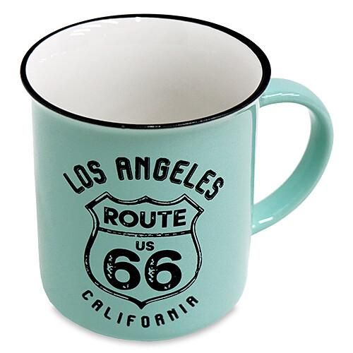 Route66 ルート６６ レトロ マグ La ペパーミント 新潟のアメリカン雑貨屋といえば Honeymustard ハニマスニイガタ