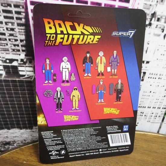 バックトゥザフューチャー アクション フィギュア SUPER 7