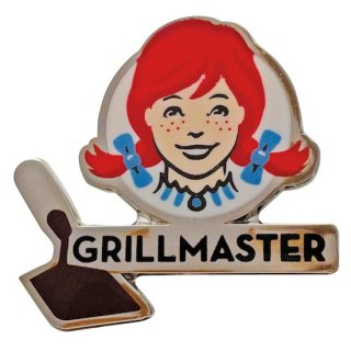 <img class='new_mark_img1' src='https://img.shop-pro.jp/img/new/icons5.gif' style='border:none;display:inline;margin:0px;padding:0px;width:auto;' />Wendy's PINS【GRILLMASTER】ピンバッジ ウェンディーズ 