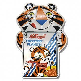 KELLOGGS ケロッグ エンボスメタルサイン (TONY FROSTED FLAKES PAC・・)KG003
