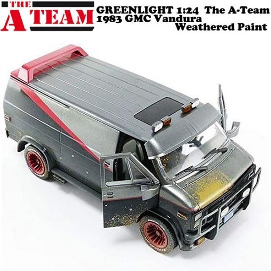 1:24 THE A-TEAM 1983 GMC VANDURA WEATHERED【特攻野郎Aチーム