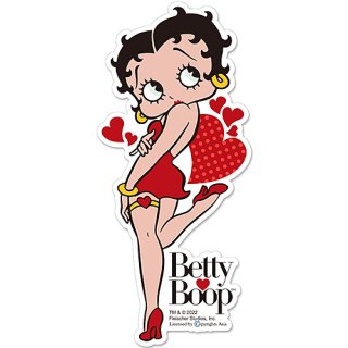 ベティーブープ  Betty Boop™ ラージ サイズ ダイカット ステッカー 24.0cm 1