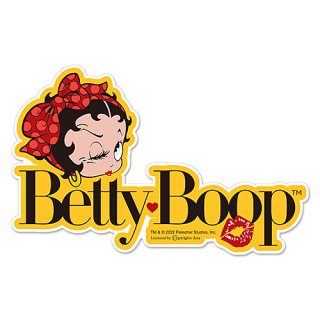 ベティーブープ  Betty Boop™ ラージ サイズ ダイカット ステッカー 22.5cm 