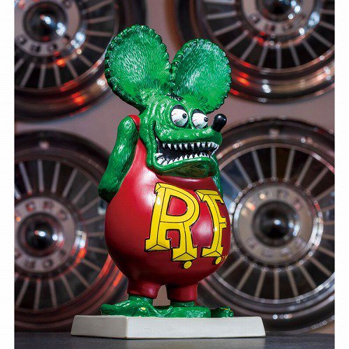 限定生産品 ラットフィンク ソフトビニール スタチュー RatFink Soft Vinyl Doll (RAF611GR) -  新潟のアメリカン雑貨屋といえば HONEYMUSTARD #ハニマスニイガタ