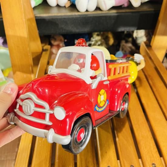 m&m's エムアンドエムズ ディスペンサー 06's 消防車 ビンテージ