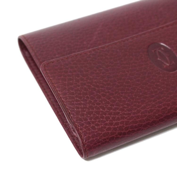 マストラインがま口三つ折り財布 ヴィンテージ|カルティエ Cartier