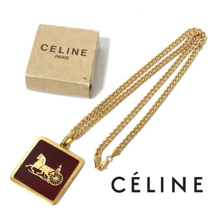 CELINE セリーヌ ビンテージ ネックレス - ネックレス