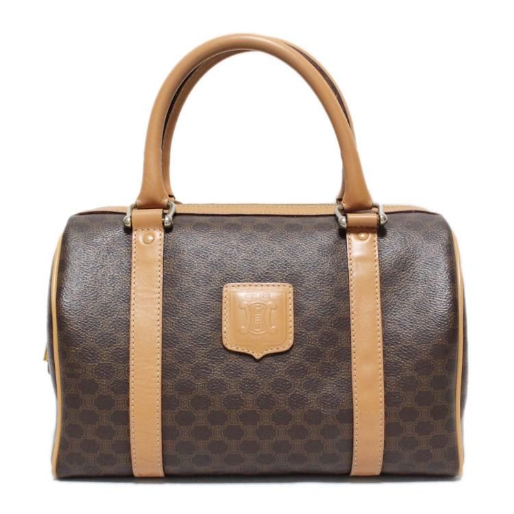 Celine セリーヌ ヴィンテージマカダム柄ミニボストンバッグ ヴィンテージブランドの通販ショップrilish