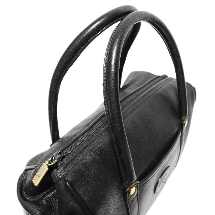 VINTAGE●GUCCI●ボストンバッグ レザー 楽天市場】グッチ オールドグッチ ボストンバッグ ブラック 002