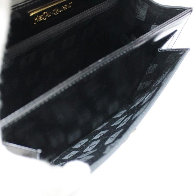 ⭐︎最終値下げ⭐︎イヴサンローラン　ハンドバッグ　ロゴ型押し　ブラック 美品 楽天市場】YVES SAINT LAURENT イヴ サンローラン 2WAYバッグ