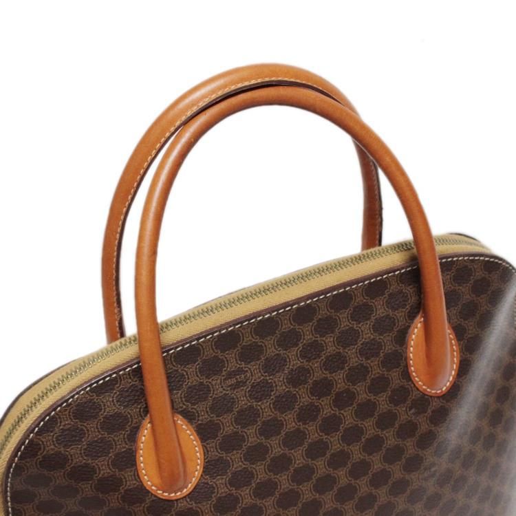 マカダム柄ボリード型ハンドバッグ ヴィンテージ|セリーヌ CELINE