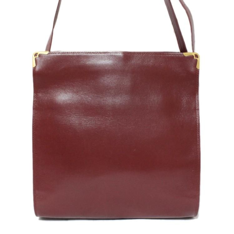 マストラインがま口スクエアショルダーバッグ ヴィンテージ