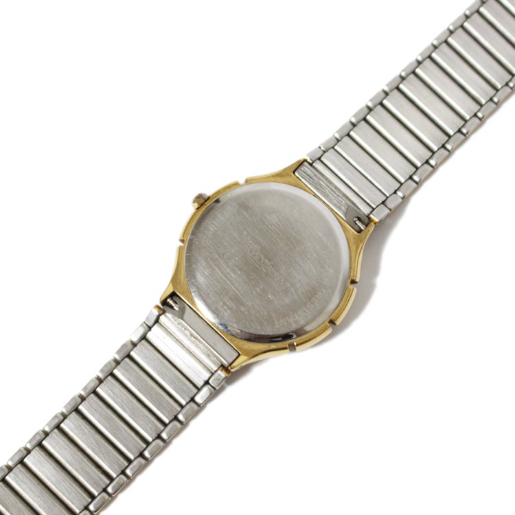 YSL イヴサンローラン ヴィンテージコンビカラーデイトQZ腕時計 