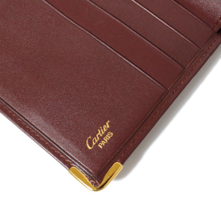 Cartier カルティエ ヴィンテージマストライン二つ折り財布 